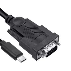 USB to RS232 DB9 Male 연결선 1.5M 변환 컨버터케이블 어댑터 포스기 시리얼트 바코드 라벨