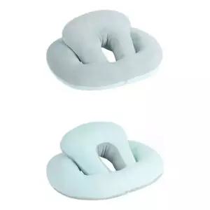 사계절 사무실 낮잠 쿠션 베개 차량용 휴대용 허리 목쿠션 수면 바디 탈착식 등받이 방석 문어 편안한 마사