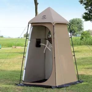 샤워텐트 접이식 캠핑 낚시 휴대용 샤워장 카키 원터치