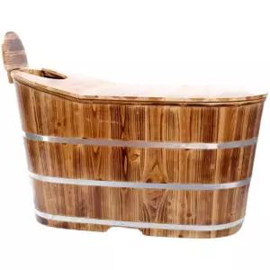 히노끼 욕조 편백나무 반신욕 사우나탕 간이욕조 목욕통 반신욕기 풀빌라