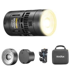 고독스 GODOX Knowled MS60Bi 바이컬러 LED 비디오 조명 미니 모노라이트 지원 루멘라디오 CRMX 앱 제어 스튜디오 라이브 스트리밍 녹화MS60Bi를 위한 연속 출력