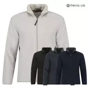 페라어스 남성 솔리드 후리스 보아털안감 골프점퍼 COW3BF7010재킷 플리스 플자켓 남자 집업 폴라폴 플자