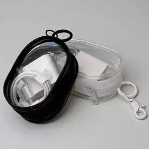 미니 포켓 키링 투명 PVC 파우치 인형 폰케이블 케이스 TPJ9+6CqF