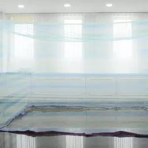 블루 사각 모기장 왕별대여름용품 형모기장 침실 캠핑 자취방 가정용 침대