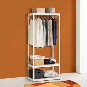 시스템행거80 3단 180 튼튼한 옷행거 수납 선반 철재