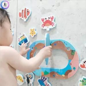 아리아띠 MRMP-029 물놀이 스티커 바다욕실장난감 목욕 바스 이장난감 욕조 이스티커 실이