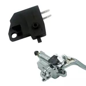 오토바이 오른쪽 왼쪽 버튼 브레이크 스위치 스즈키 핸들 예비 부품 정지 프레스 Left