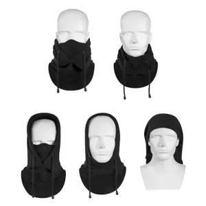 남녀공용 후드 넥 마스크 기모 워머 겨울 방한용품 목보호폴라 목방한 넥토시 넥워모