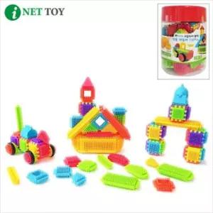 아이넷 BH652 고슴도치 작동 자동차 블럭 110P블록 장난감 놀이용