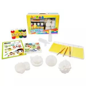 레인보우 컬러링프렌즈 - RSF2( 딸기 바나나 수박 포도 )미술놀이 어린이 색칠 3D링토이 링북 키즈아트시트