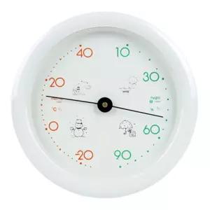 원형온습도계 에이스 225 지름220 mm 집들이 개업선물아날로그 벽걸이온도게 걸이 온습도 도측정 온도계 인