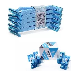 도루코 프레쉬 2중날 일회용 면도기 100개 박스2 남성용 남자 1회용 여행용 휴대용