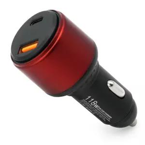 자동차 차량용 고속 충전기 시거잭 QC3.0+PD 118W C46급속 용잭 용가 시거 시가 USB USB가