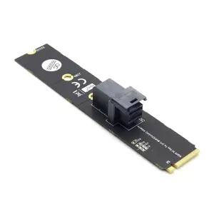 미니 SAS SFF 8643 소켓 변환 SSD 아답터아터 아터 SSD아 주변기기 스마트 부품 전자부품