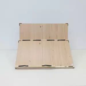 (WIZ0001) 위즈독서대 루미60 항균 2단 60M2 각도조절 북스탠드 60M2책걸이 스텐 받침대 거치대 홀더 책상