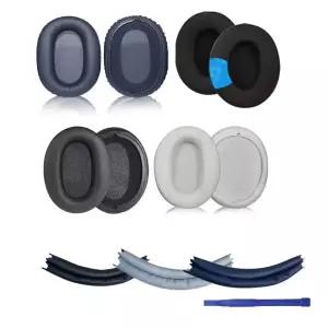 호환 KUTOU WH-CH720N 교체용 이어패드 쿠션 WH-CH700N WH-CH710N WH-CH720N MDR-10R 헤드폰 헤드밴드용 이