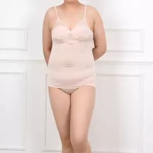 국산 인견브라런닝 캡나시 빅사이즈 노와이어018속옷 심리스 탑런닝 끈나시