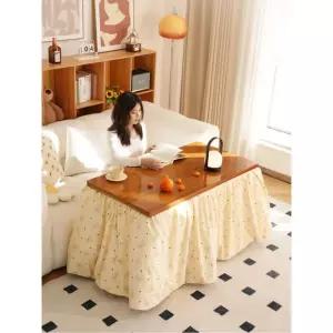 코타츠 탁자 거실 전용 따뜻한 거실난방 온열 낮은 히터 상판 낮은식탁