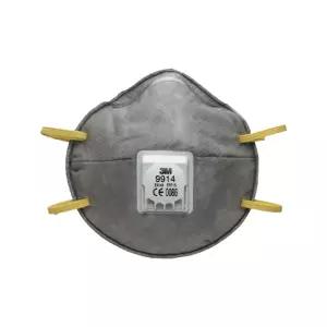 3M 9914 방진마스크 2급 10개입작업용 위생 먼지용 차단 방지 안전 공업용 산업용