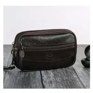 DK08 미니 가죽 남성 핸드폰 손가방 맨스백 클러치백 가죽클러치 남성손가방 세컨백