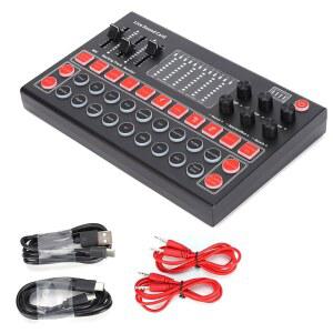 M9 사운드 카드 키트 라이브 노래 소프트웨어 지원 사운드 카드 세트의 99%가 라이브 사운드를 위해 효과적으로 음성을 들을 수 있습니다