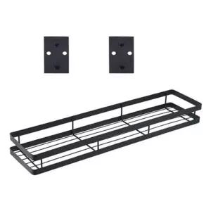 주방 벽걸이 양념통 정리대 30 스마트 수납 선반욕실장 철재 진열장 거치대 화장실 정리함 코너장 멀티 철