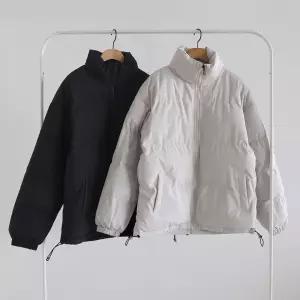 캐주얼 하이넥 오버핏 남자 패딩 숏가성비패딩 남성 겨울