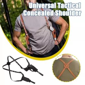 전술 스텔스 은폐 운반 숨겨진 배낭 권총집 야외 파우치 지퍼 테이프 탄창 소총