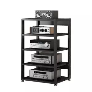 다이 오디오랙 받침대 맥세이프 앰프 블랙 스탠드 투명 지갑 우퍼 장식장