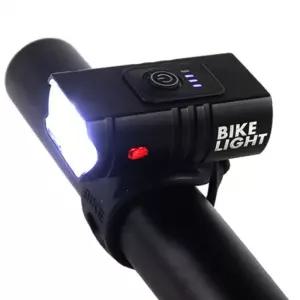 메이트 USB충전 자전거 전조등+후미등라이트 USB등 불빛 조명 USB 자전거등 후미등