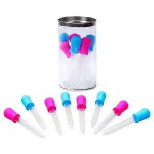 미니 스포이트 - 플라워 세트학습용 교육용 학생 과학수업도구 실험 컬러 용기 준비물