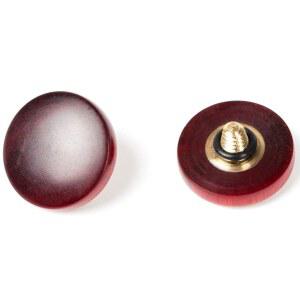 VKO 우드 소프트 셔터 릴리스 버튼 섬세한 카메라 12mm 볼록 표면 빨간색 1 PCS우드 그레인 랜덤