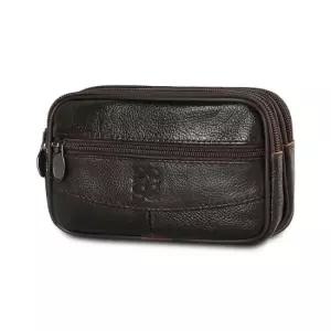 남성 핸드폰 파우치 가방 고급 가죽 데일리 클러치백 메이크업파우치 남성손가방