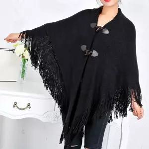 여성 따뜻한 케이프 입는담요 외출 니트 가디건 망토 숄가디건 루즈핏 간절기 얇은 미시 엄마 마실룩