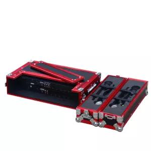 랙케이스 마이크보관 야외 이동 앰프 튼튼한 믹서 스피커 이펙터 안전한