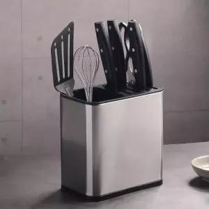 칼 블럭 꽂이 보관함 거치대 조리도구정리 주방 블록 수납 꽂이대 걸이 보관대 스텐 다용도 케이스 칼집
