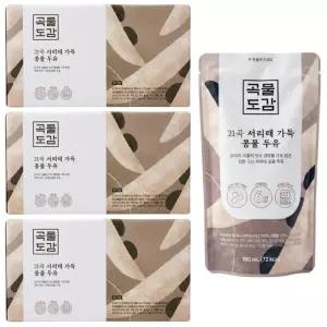 곡물도감 무가당 21곡 서리태 가득 콩물 두유 180ml X 45개