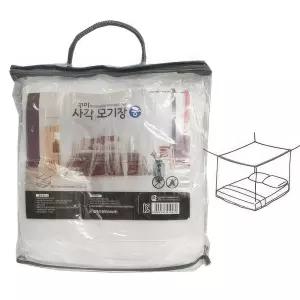 사각 캐노피 모기장 텐트 침실 침대 중 방충망야외 해충방지 공주 케노