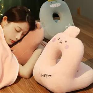 사무실 책상 낮잠 베개 엎드려 자는 얼굴 쿠션 배게 캐릭터 학생 엎드려자는 용베개 쪽잠베개