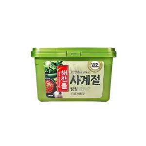 해찬들 사계절쌈장 3Kg 대용량 식당용 고깃집삼겹살장 업소용 음식점 용식재료 고기