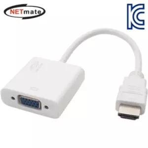 모니터 케이블 HDMI to VGA 컨버터 오디오 미지원변환 PC선 PC PC연결 변환