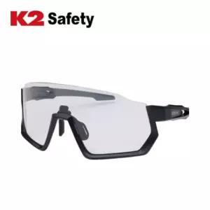 +K2 세이프티 보안경 KP-106A안전경 보호경 작업 세이프티경 안구경 안전구 산업용 디자인 무색 그레이