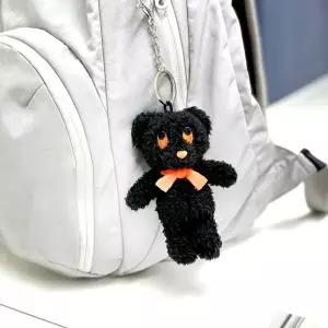 블랙베어 가방고리캐릭터 봉제인형 장식 열쇠 키링