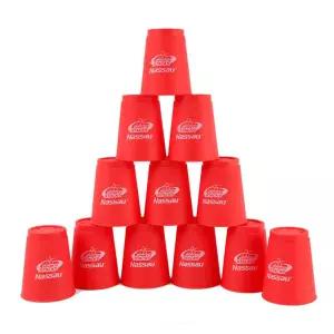 스포츠 스택스 12개입 레드 스피드 컵쌓기 보드게임쌓기 쌓기 쌓기놀이