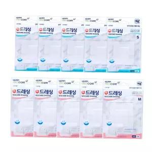 네오케어 반창고 5개세트 멸균 드레싱 국산밴드 (S/M/L) x