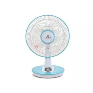 고스 데스크탑 선풍기 12인치 GSF-9936KN 하늘색 탁상 탁상용 사무실 캠핑