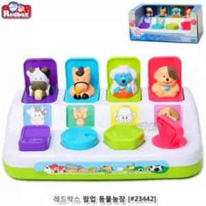 레드박스 팝업동물농장 (23442)멜로디 장난감 음악놀이 감각발달 놀이용 소리