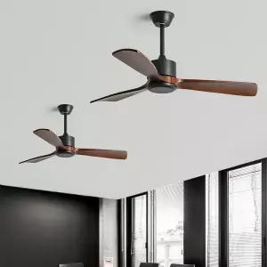 조명실링팬 원목 저소음 벽스위치 인테리어 나무 목재 침실 레스토랑 샹들리에 북유럽 씰링팬