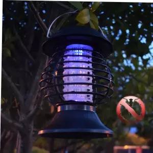 야외 2IN1 태양광충전 모기퇴치기 레트로04 정원무드등