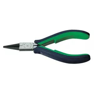 케이바-고급 라운드형 롱노즈 HRC-D04 120mm (1EA)전선공구 수플라이어 조립 수리용 가정용 집게 로즈 작업